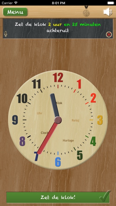 Zet De Klok Leren Klokkijken In De App Store 7277