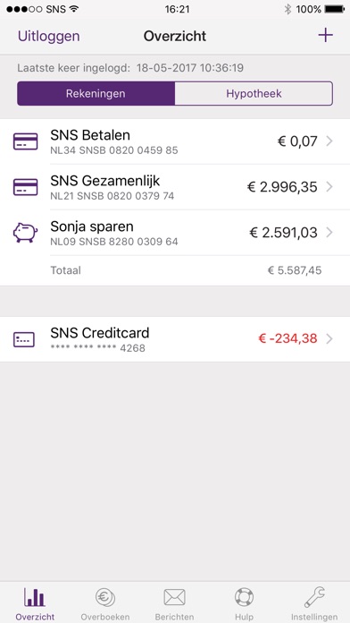 iPhone schermafbeelding 2
