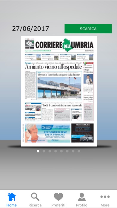 Corriere dell’Umbria ... screenshot1