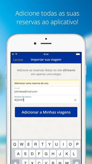 Captura de tela do iPhone 4