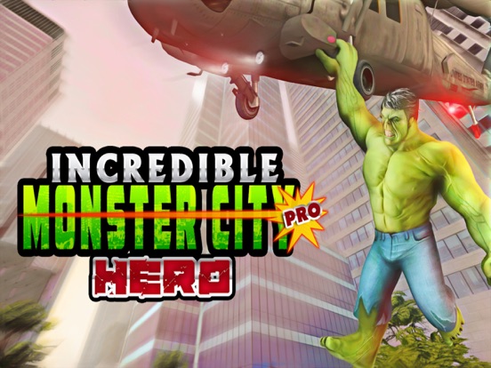 Incredible Monster City Hero Pro на iPad