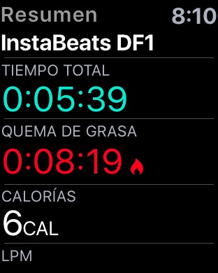 Captura de pantalla del iPhone 2