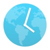 World Clock Time Widget - For Timezones 앱 아이콘 이미지