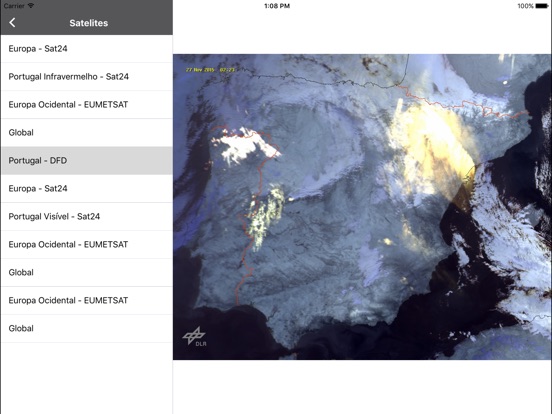 Captura de ecrã do iPad 5