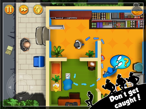 Screenshots of Robbery Bob™ for iPad