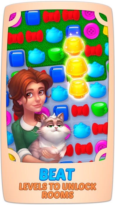 is the cat in homescapes playrix a girl or boy