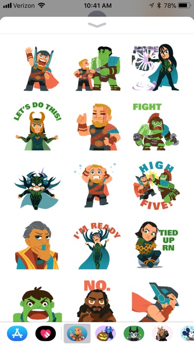 Marvel Stickers review screenshots