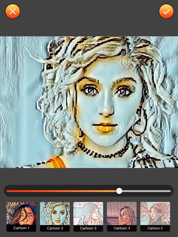 Screenshots of Cartoon Photo Editor-Comic FX for iPad