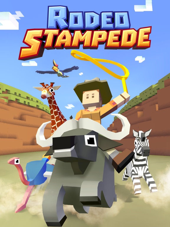 Игра Rodeo Stampede: Sky Zoo Safari