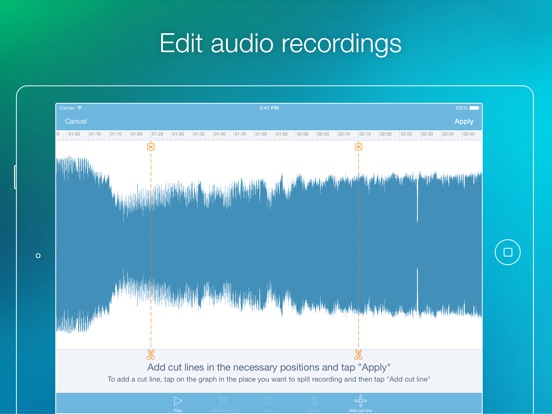 eXtra Voice Recorder - Record, Add Notes & Photos ۽ ũ