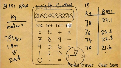 Paper Calculator & Clock screenshot1