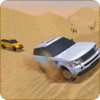 camionetta rally in deserto