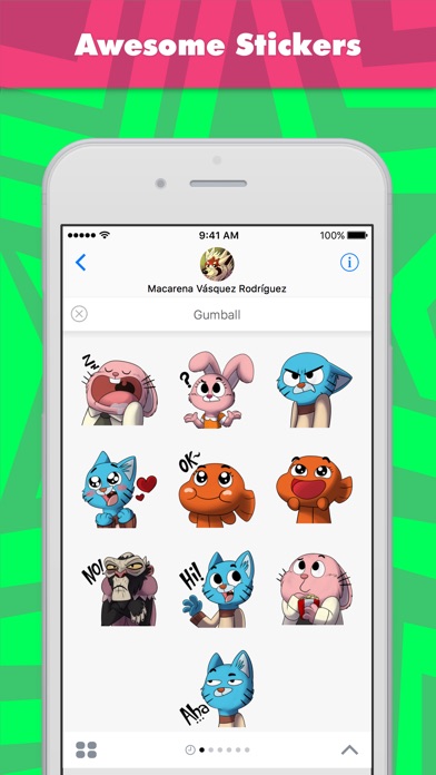 Gumball Stickers By Gralmaka review screenshots