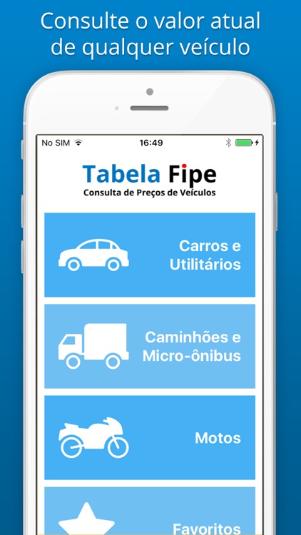 Tabela FIPE Brasil na App Store