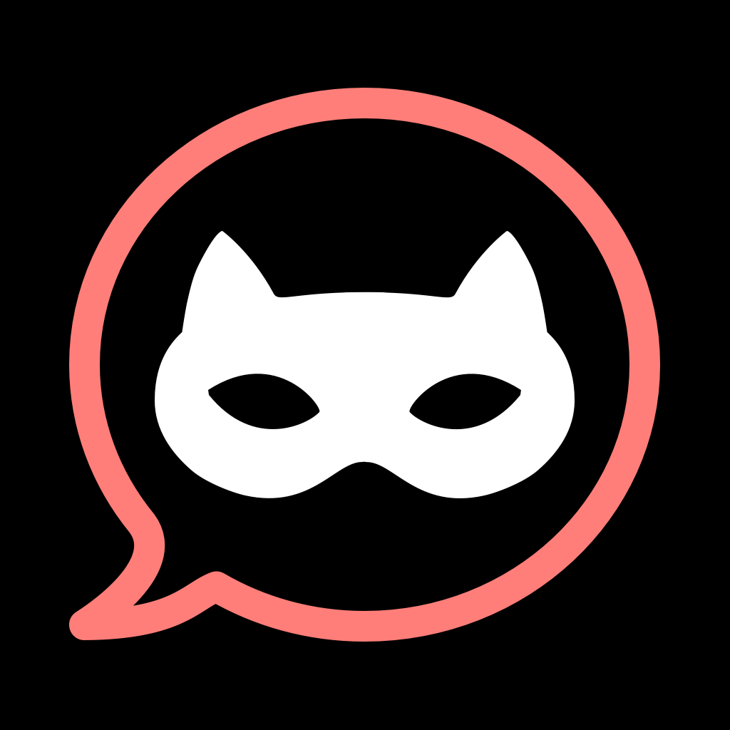 Anonymous Chat Rooms, Dating App Icon