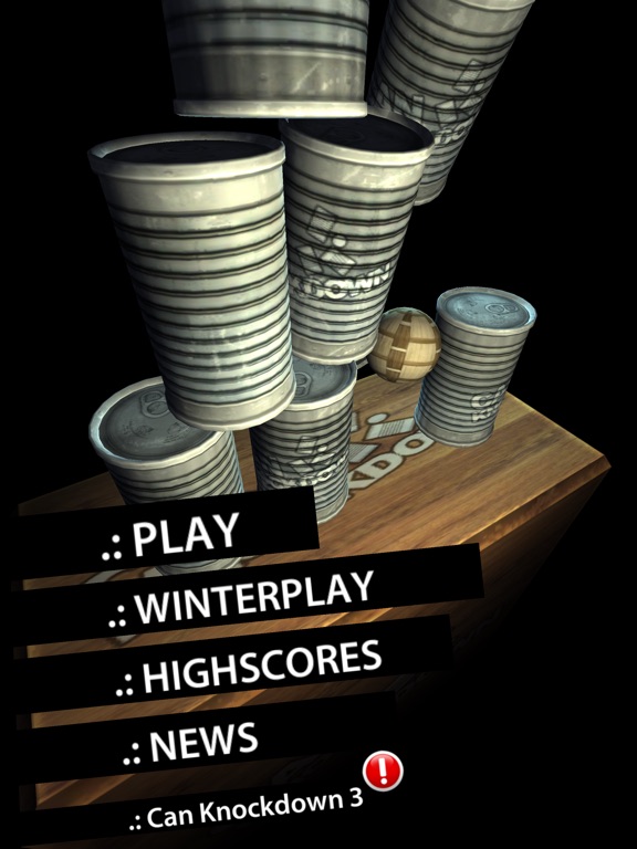 Screenshots of Can Knockdown for iPad