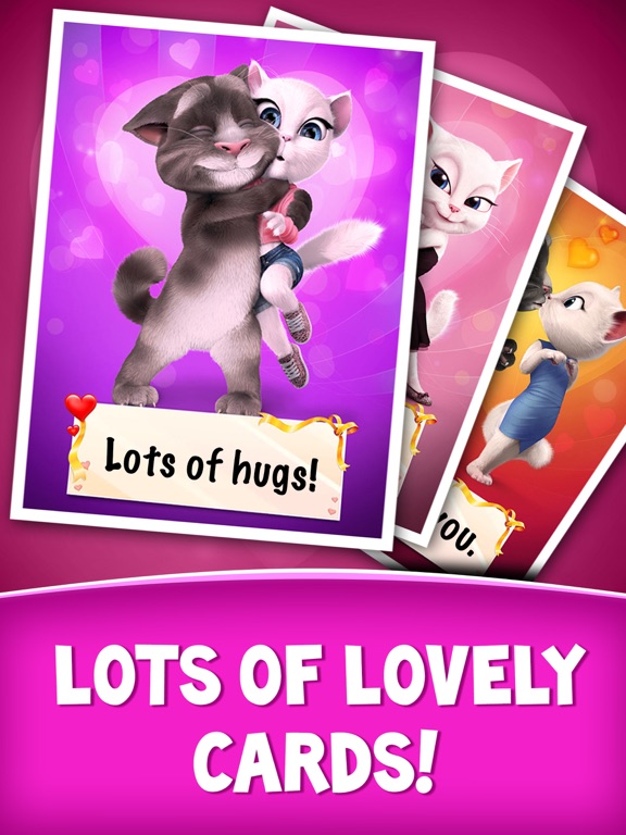 Screenshots of Tom's Love Letters for iPad