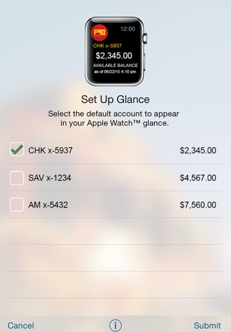Wells Fargo at Hand screenshot