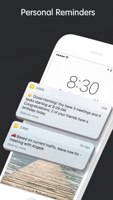 24me Smart Personal Assistant Screenshots