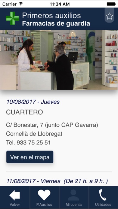 Captura de pantalla del iPhone 4