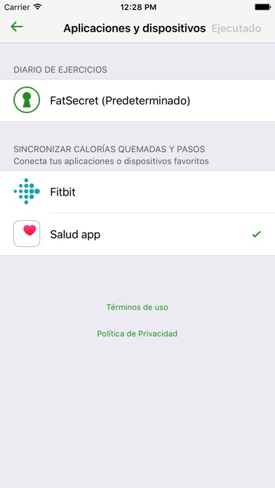 Captura de pantalla del iPhone 5