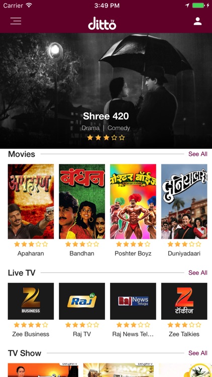 Bollywood movies app for android online tv