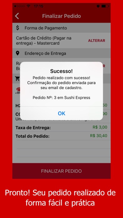 Captura de tela do iPhone 5
