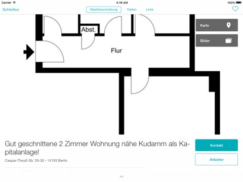 Screenshot of Part-B Immobilien – Eigentumswohnung Berlin kaufen