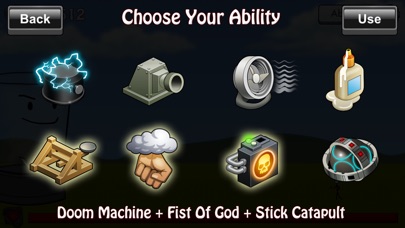 Screenshots of Stick Blender Free: Stickman Defense for iPhone