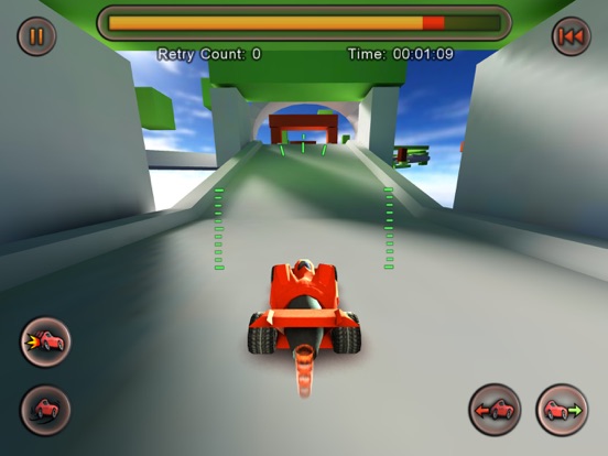 Screenshots of Jet Car Stunts Lite for iPad