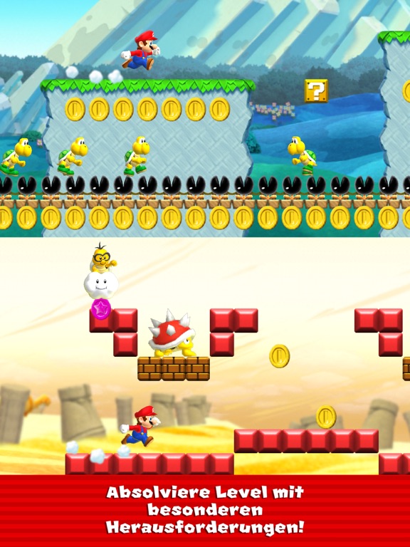 Super Mario Run iOS Screenshots
