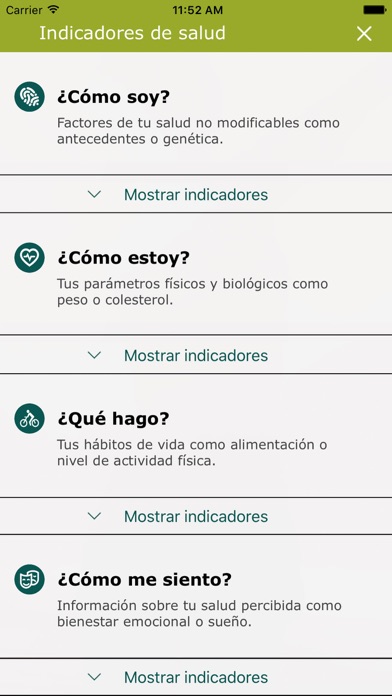 Captura de pantalla del iPhone 4