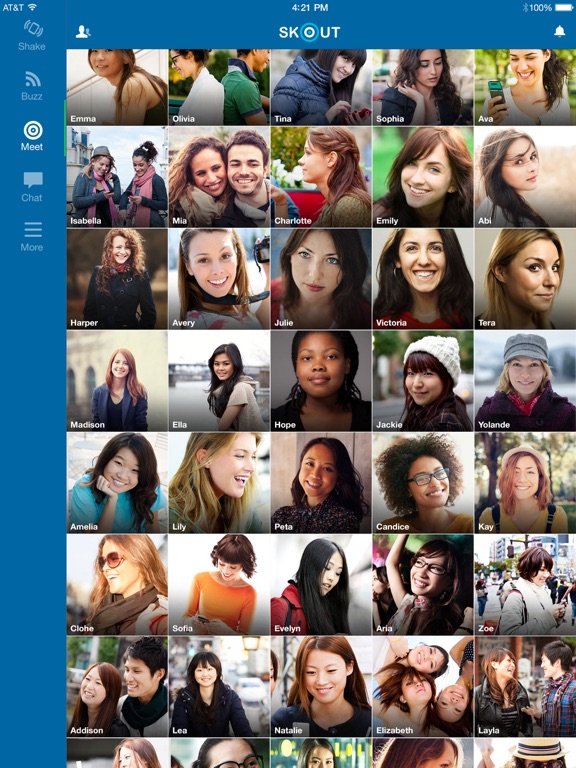 Screenshots of Skout - Chat, Meet New People for iPad