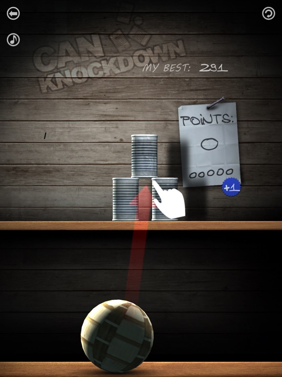 Screenshots of Can Knockdown for iPad