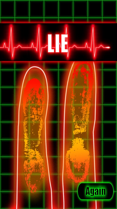Screenshots of Truth and Lie Detector Scanner for iPhone