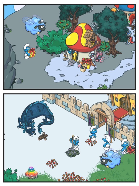 Игра Smurfs' Village