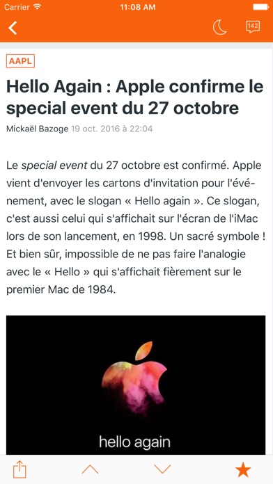 Capture d’écran iPhone 3