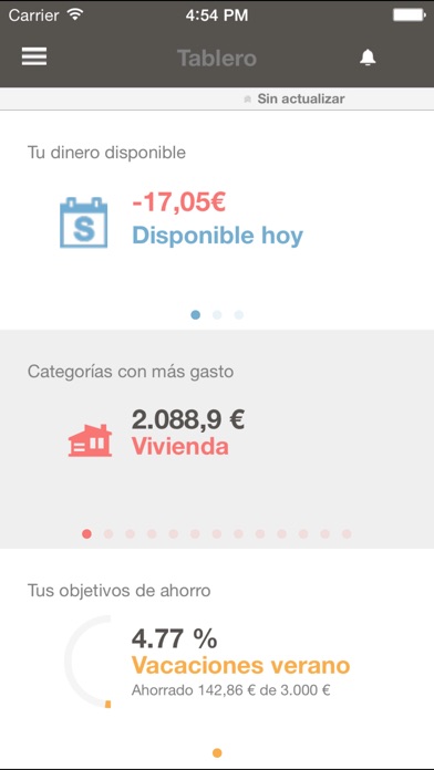 Captura de pantalla del iPhone 1