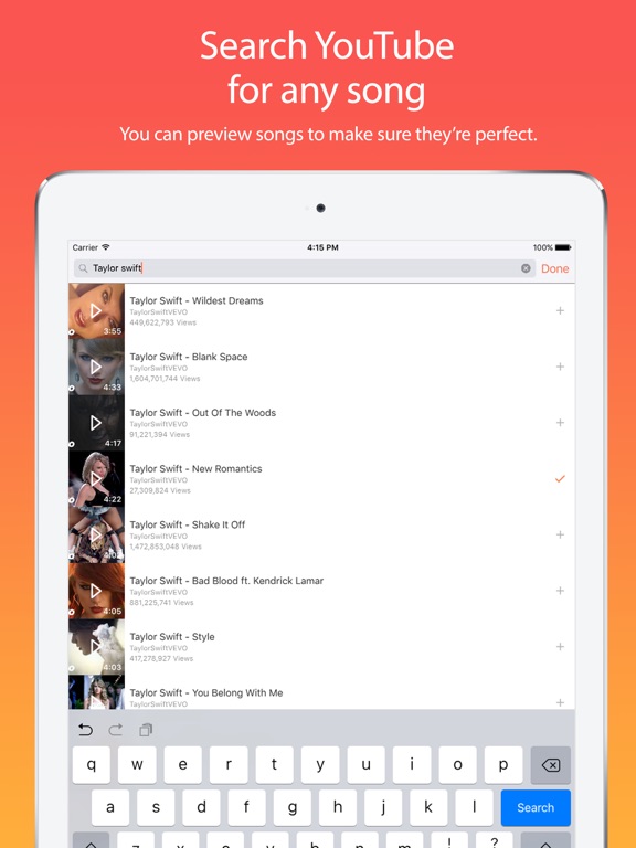 Screenshots of Musi - Unlimited Free Music For YouTube for iPad