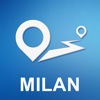 Milan, Italy Offline GPS Navigation & Maps where is milan italy 