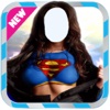 Girls Superhero Costumes- New Photo Montage With Own Photo Or Camera costumes for girls 