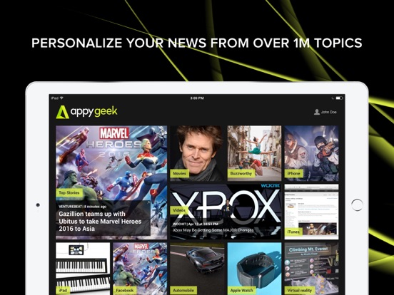 iPad Screenshot 1