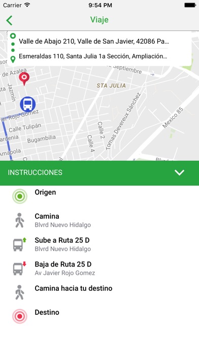 Captura de pantalla del iPhone 5
