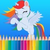 Pony Coloring Pages for Kids and Toddlers Free HD - All Pages Coloring and Painting Book Games gymnastics coloring pages 