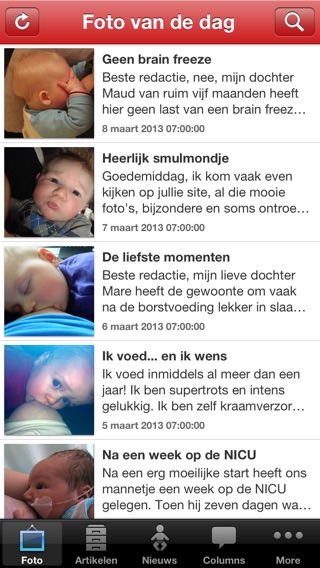 iPhone schermafbeelding 1