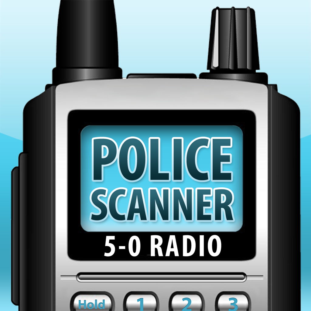 5-0 Radio Police Scanner App Icon