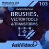 AV for Photoshop CS6 103 - Understanding Brushes, Vector Tools and Transforms vector drawing tools 