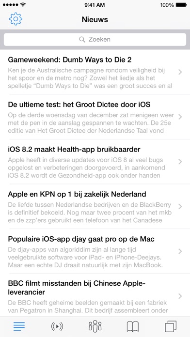 iPhone schermafbeelding 2
