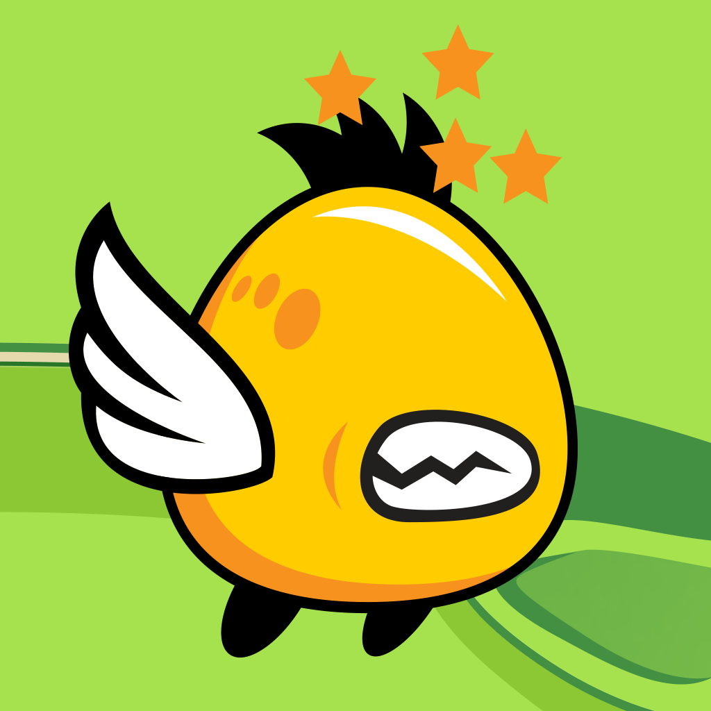 Flappy Egg Free - A Cute Flying Egg Bird for Addicting Survival Games App Icon