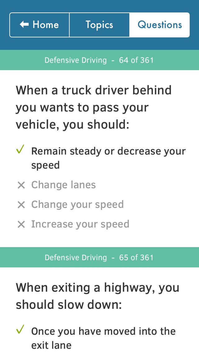 US Driving Knowledge Test Questions - Preparation For Your Driver's ...